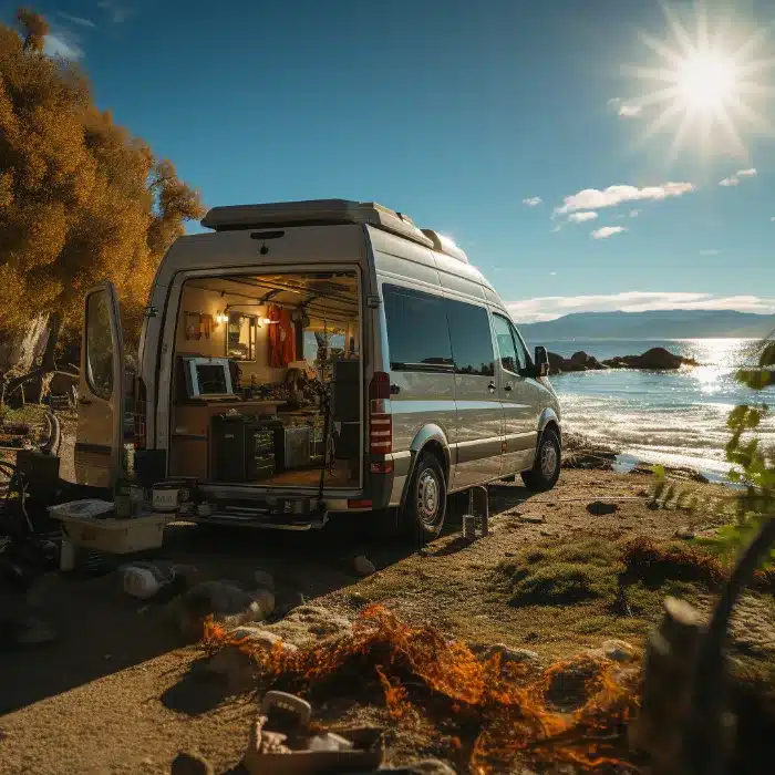 Purificateur d'eau pour le camping-car