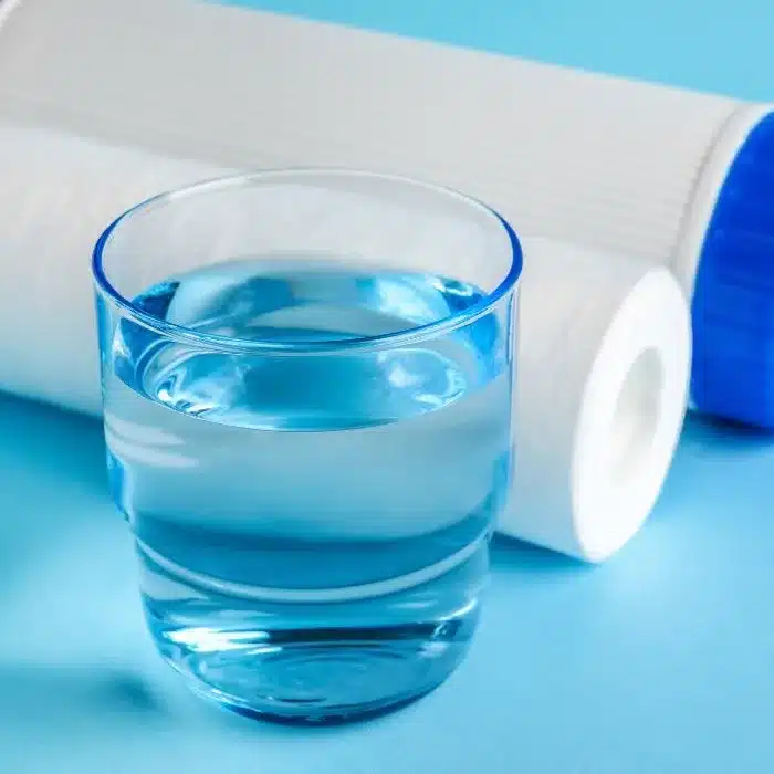 installation water filter