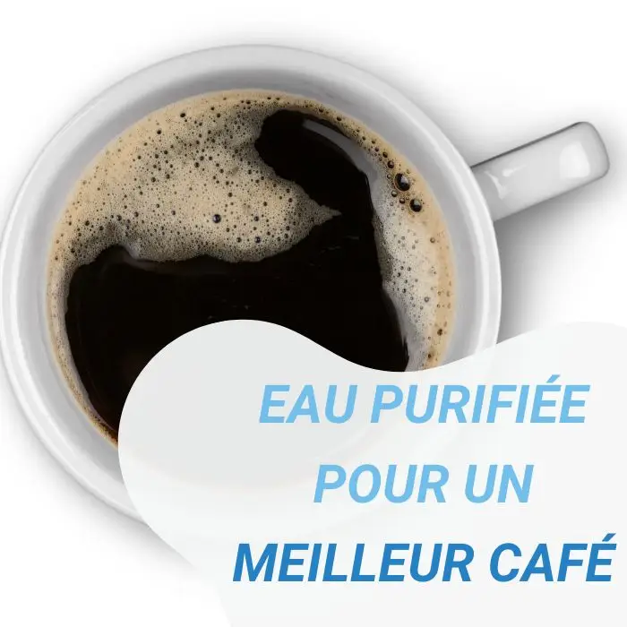 Purifying tap water for better coffee