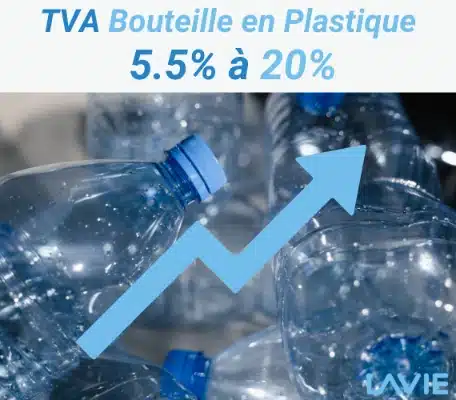 TVA bouteille plastique à 20 %