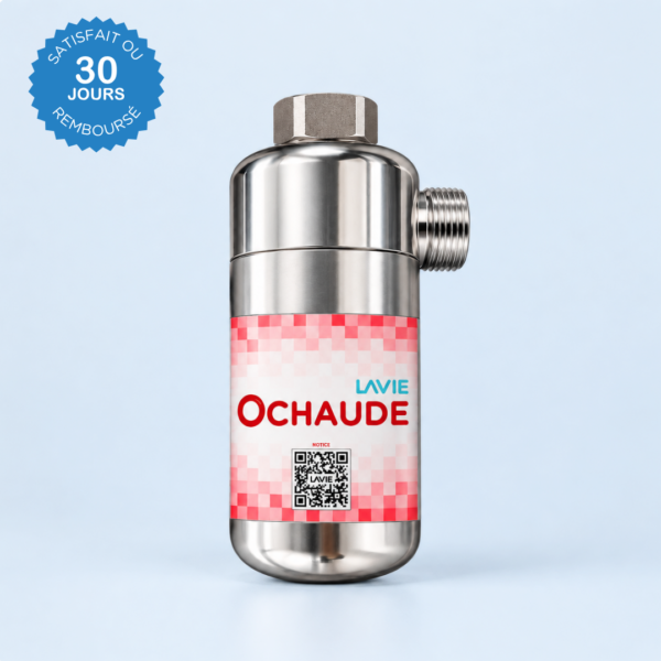 OChaude - Filtre anticalcaire pour chauffe-eau
