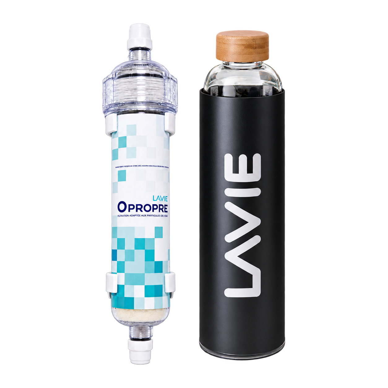 Carafe LAVIE avec filtre Opropre