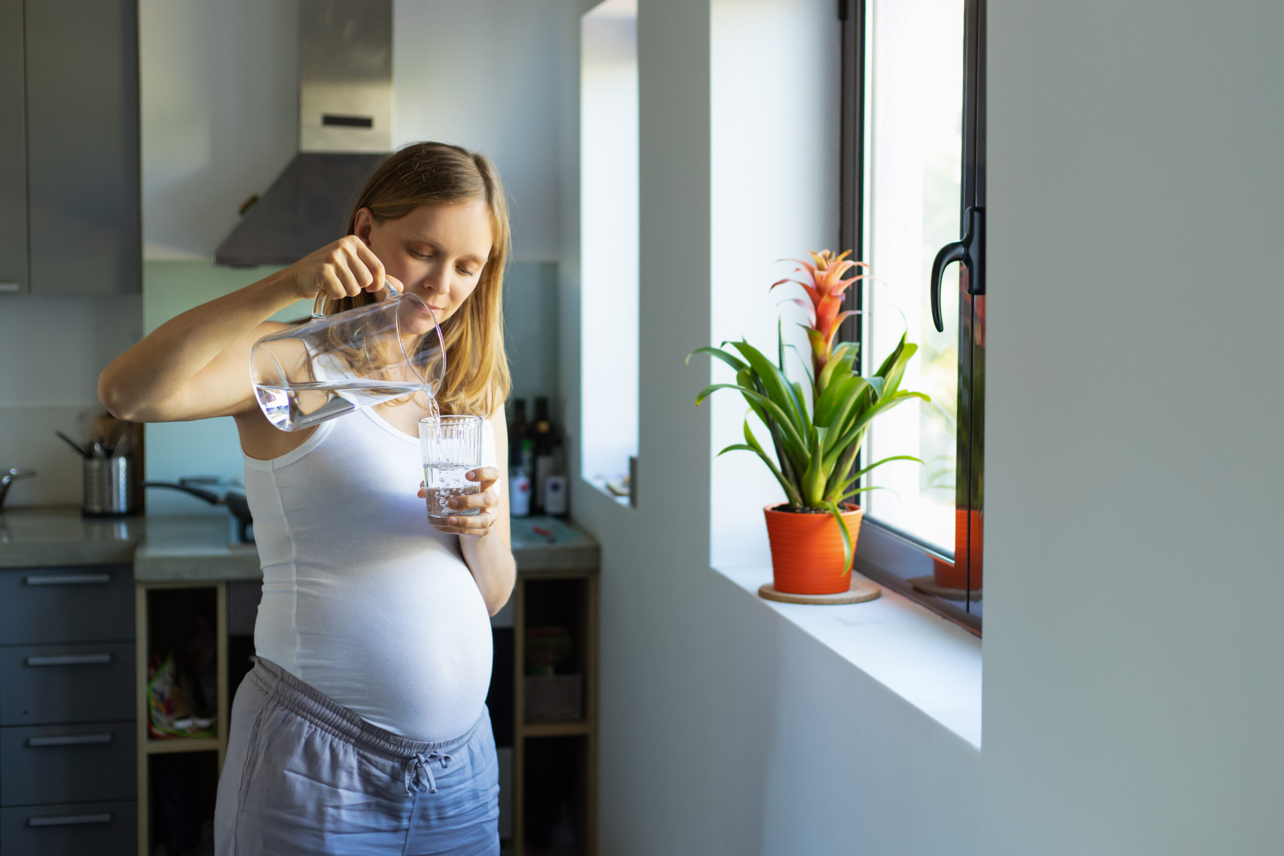 eau du robinet enceinte