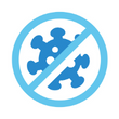 Icon Zerstörung von Chlor Wasserreinigung